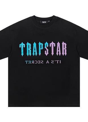 Мужская футболка trapstar it’s a secret унисекс трепстар черная