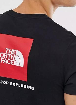 Мужская футболка the north face черная tnf