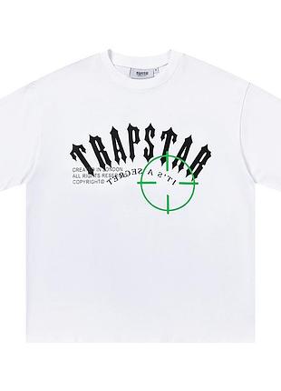 Мужская футболка trapstar it’s a secret унисекс трепстар белая