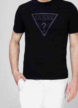 Чоловіча футболка guess чорна