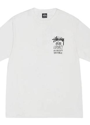 Мужская футболка stussy our legact белая стусси унисекс