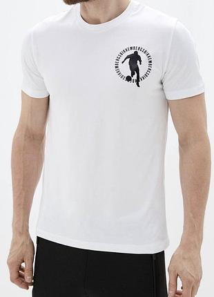 Мужская футболка bikkembergs белая