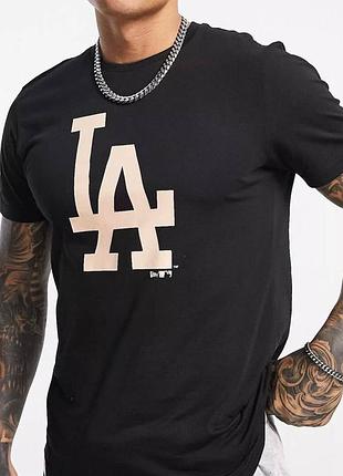 Мужская футболка los angeles la черная