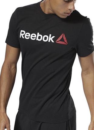 Мужская футболка reebok черная