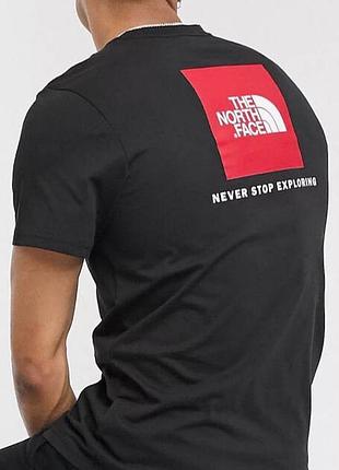 Мужская футболка the north face tnf тнф черная