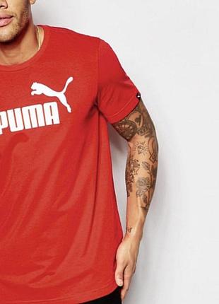Футболка puma красная пума