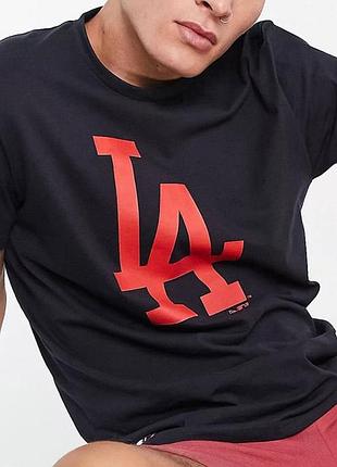 Мужская футболка los angeles la черная