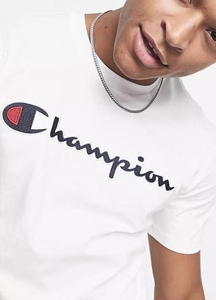 Чоловіча футболка champion чемпіон біла
