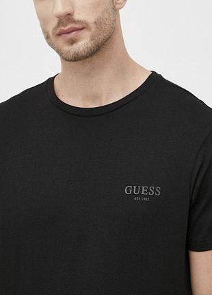Чоловіча футболка guess хес чорна