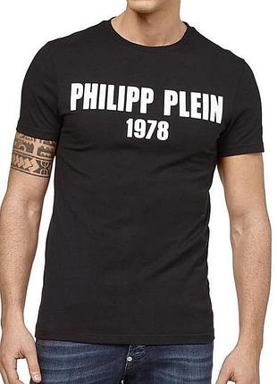 Чоловіча футболка philipp plein 1978 чорна