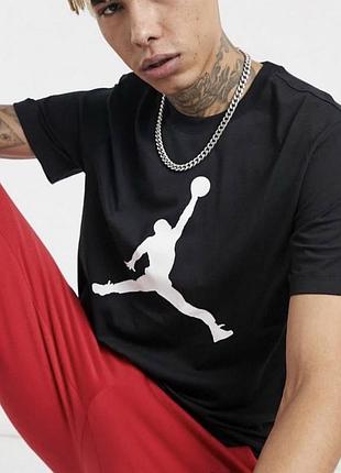 Чоловіча футболка jordan air чорна