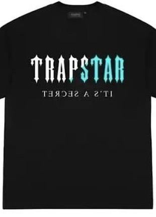 Мужская футболка trapstar it’s a secret черная трепстар