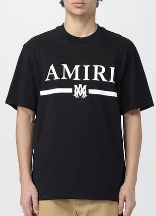 Мужская футболка amiri черная амири