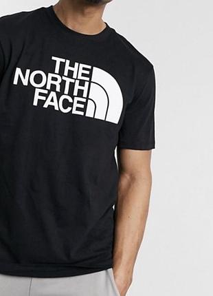 Мужская футболка the north face черная tnf