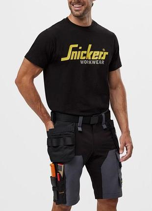Мужская футболка snickers workwear рабочая одежда