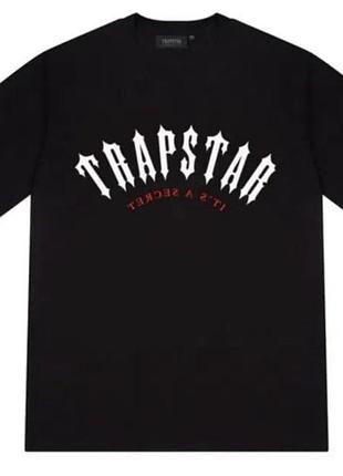 Мужская футболка trapstar it’s a secret черная трепстар