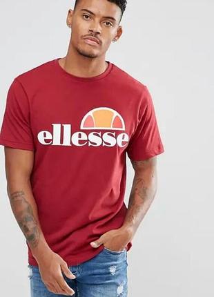 Мужская футболка ellesse красная элисс