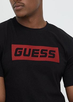 Чоловіча футболка guess хес чорна