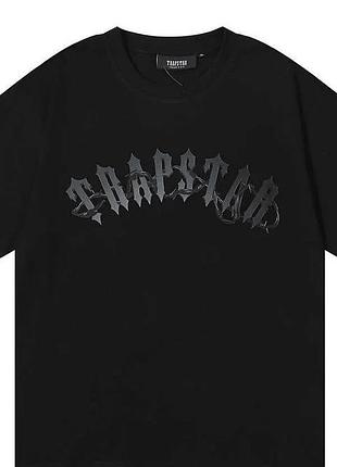 Чоловіча футболка trapstar чорна унісекс-трепстар