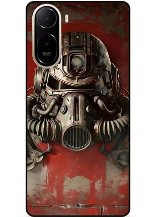 Силіконовий чохол бампер для xiaomi redmi a7 pro з малюнком fallout 4