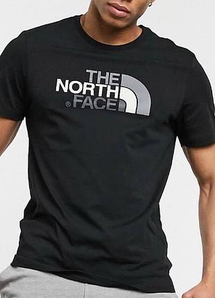 Мужская футболка the north face черная tnf тнф