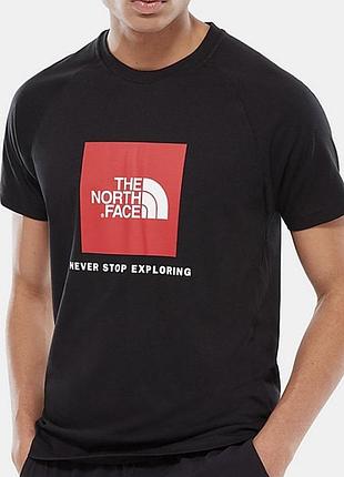 Мужская футболка the north face черная