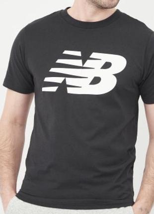 Мужская футболка new balance nb черная