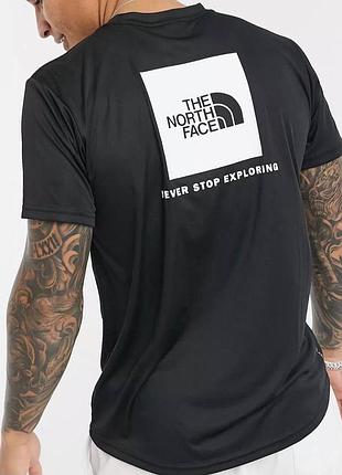Мужская футболка the north face черная tnf тнф