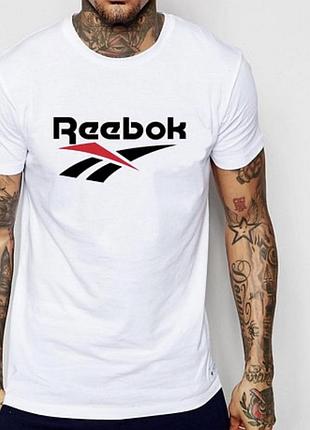 Мужская футболка reebok белая