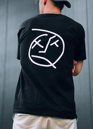 Чоловіча футболка polar big boy skate co унісекс чорна поль