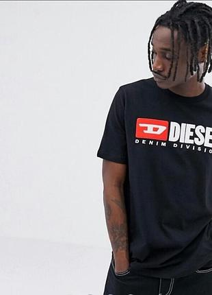 Чоловіча футболка diesel чорна