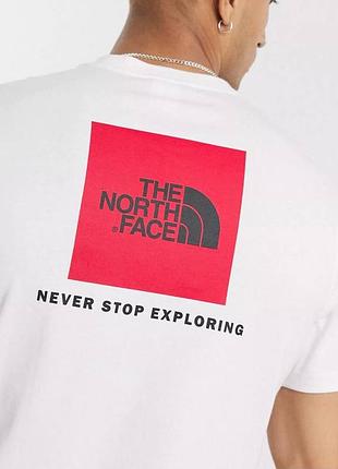 Мужская футболка the north face tnf тнф белая
