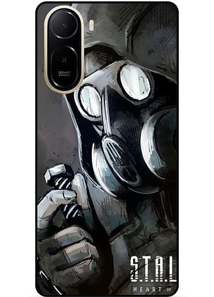 Силіконовий чохол бампер для xiaomi redmi a7 pro з малюнком stalker 6