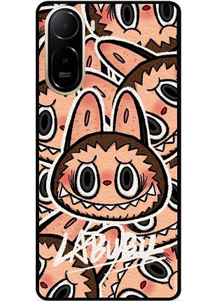 Силиконовый бампер чехол для xiaomi redmi a7 pro с рисунком labubu 7