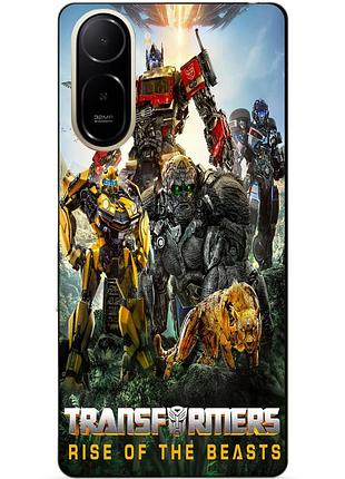 Силіконовий чохол бампер для xiaomi redmi a7 pro з малюнком звіроботи трансформери transformers 2