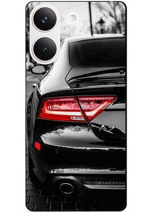 Силіконовий чохол бампер для xiaomi poco x8 pro з малюнком audi аудіомашина авто
