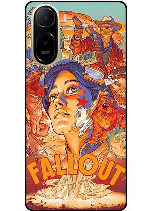 Силіконовий чохол бампер для xiaomi redmi a7 pro з малюнком fallout 5