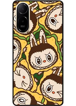 Силіконовий чохол бампер для xiaomi redmi a7 pro з малюнком labubu 5
