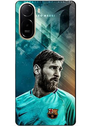 Силиконовый бампер чехол для xiaomi redmi a7 pro с рисунком leo messi месси