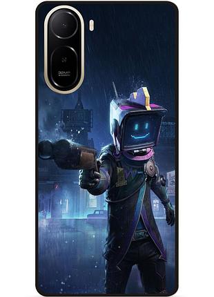 Силиконовый бампер чехол для xiaomi redmi a7 pro с рисунком puвg 4
