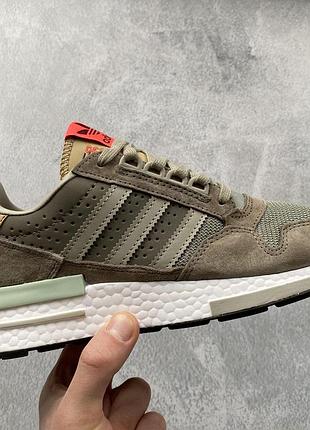 Adidas zx 500 sand brown