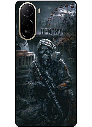 Силиконовый бампер чехол для xiaomi redmi a7 pro с рисунком stalker 4