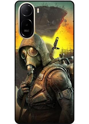 Силіконовий чохол бампер для xiaomi redmi a7 pro з малюнком stalker 7