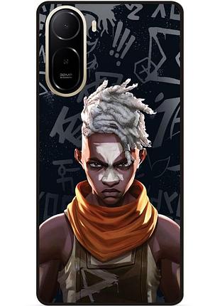 Силіконовий чохол бампер для xiaomi redmi a7 pro з малюнком arcane 6