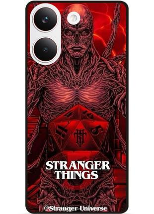 Силиконовый бампер чехол для xiaomi poco x8 pro с рисунком stranger things 8