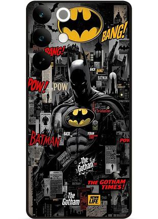 Силіконовий чохол бампер для realme c85 з малюнком batman бетмен