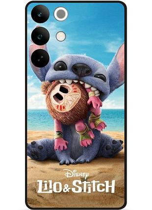 Силіконовий чохол бампер для realme c85 з малюнком стіч 12