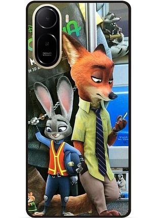 Силіконовий чохол бампер для xiaomi redmi a7 pro з малюнком zootopia 6