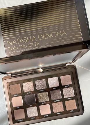 Natasha denona tan eyeshadow palette палітра тіней