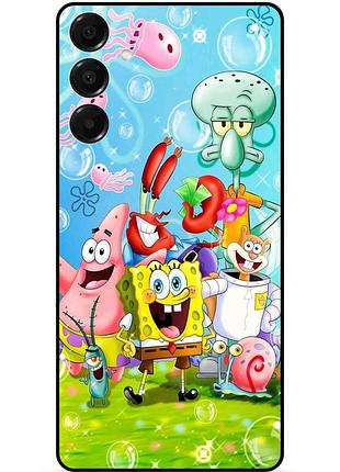 Силіконовий чохол бампер для samsung s26 plus з малюнком губка боб 8